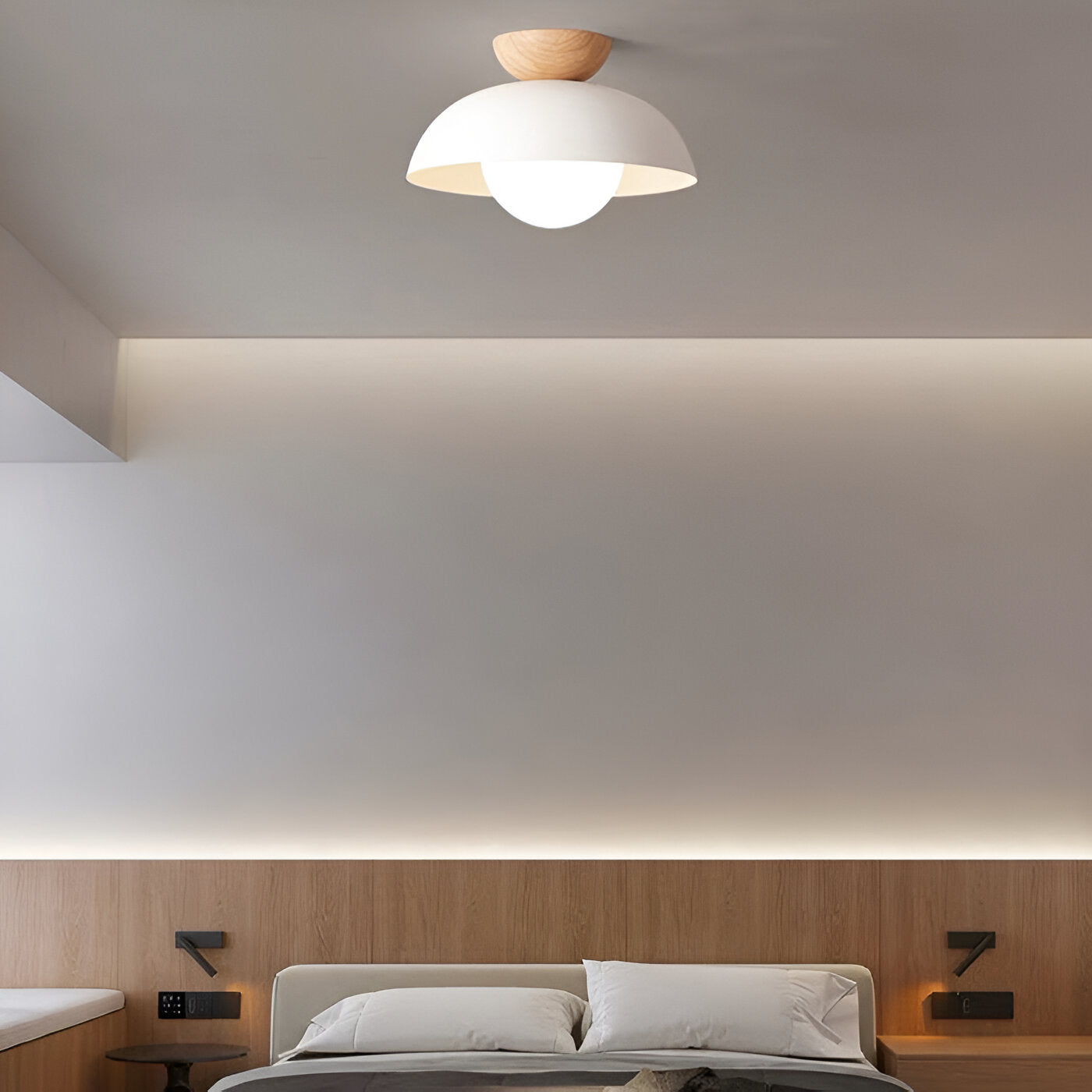 Brehn | Minimalistische nordische LED-Deckenleuchte