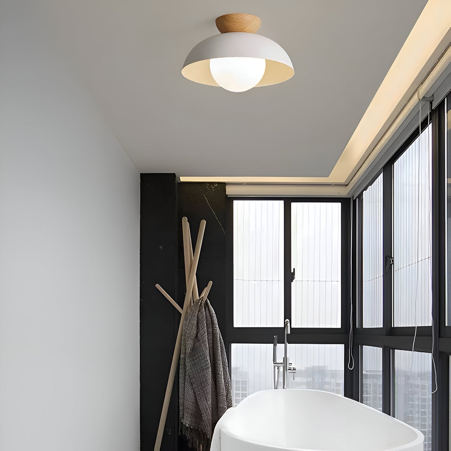 Brehn | Minimalistische nordische LED-Deckenleuchte