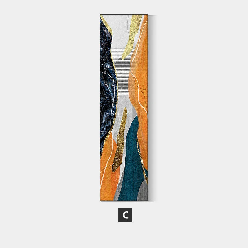 Nordic Abstract Geomorphic Color Block Wandkunst Fine Art Leinwanddrucke Vertikales Format Bilder Für Wohnzimmer Schlafzimmer Eingang Flur Wanddeko | Brehn
