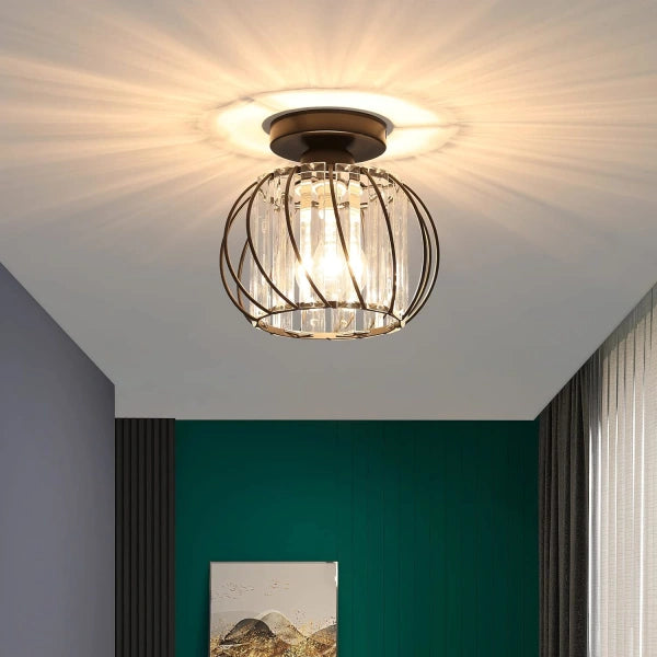Minimalistische Glas-Deckenlampe | Brehn