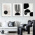 Nordic Minimalist Geometrische Abstrakte Wandkunst Fein Kunst Leinwand Drucke Beige Schwarz Abstrakte Bilder Für Moderne Wohnung Dekor
