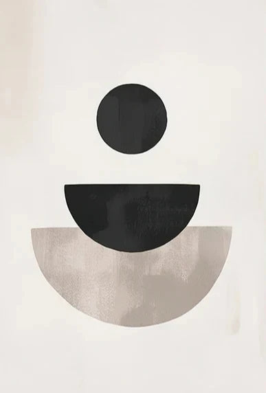 Nordic Minimalist Geometrische Abstrakte Wandkunst Fein Kunst Leinwand Drucke Beige Schwarz Abstrakte Bilder Für Moderne Wohnung Dekor