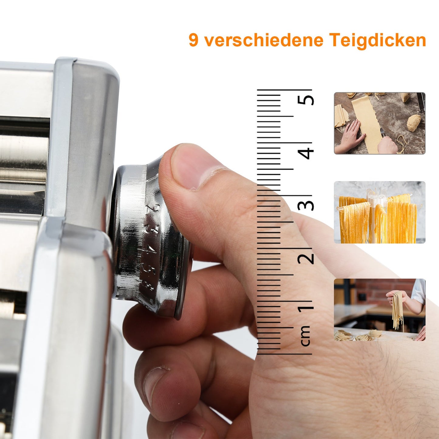 Nudelmaschine Pastamaschine Edelstahl | Brehn