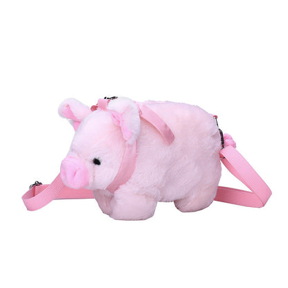 Plüsch Schwein-Themen Umhängetasche