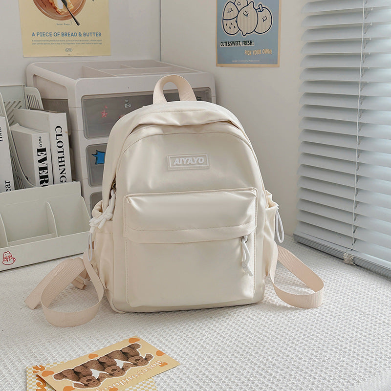 Kompakter Mehrfach-Taschen Schulrucksack
