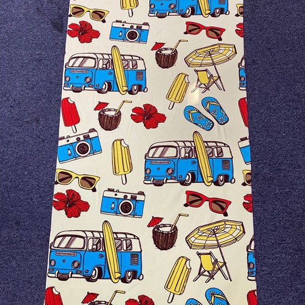 Strandtuch mit tropischem Flamingo-Design Brehn