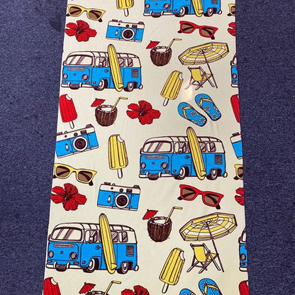 Strandtuch mit tropischem Flamingo-Design Brehn