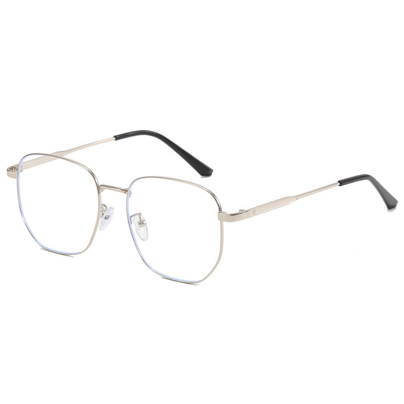 Damen modische quadratische Brille mit leichtem Metallrahmen Brehn