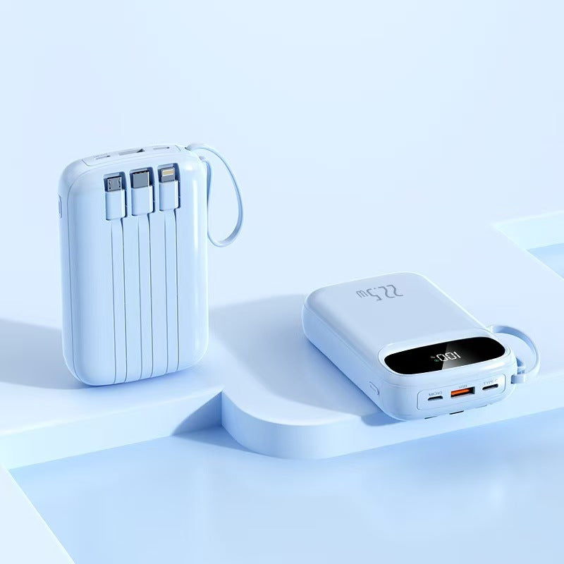Multifunktionale Powerbank mit Eingebautem Lcd-Display Von Brehn