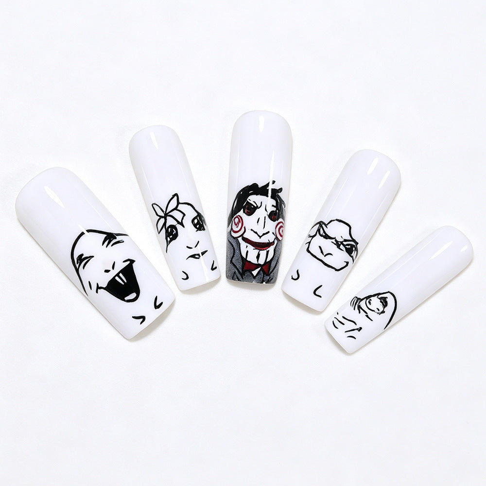 Themen Charakter Nagelkunst Aufkleber Brehn