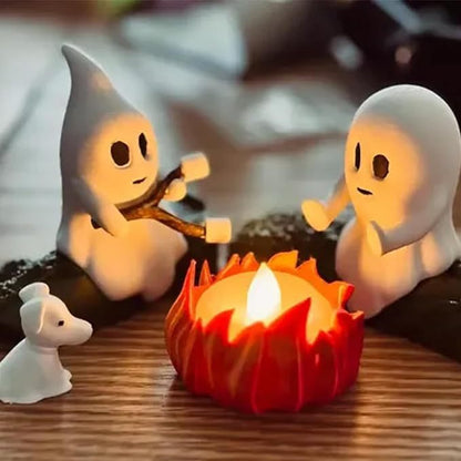 Kreatives Ghost Campfire Figuren Set Brehn
