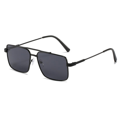 Elegante Übergroße Quadratische Rahmen Sonnenbrille Brehn