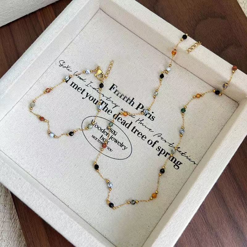 Elegante Perlenkette Brehn