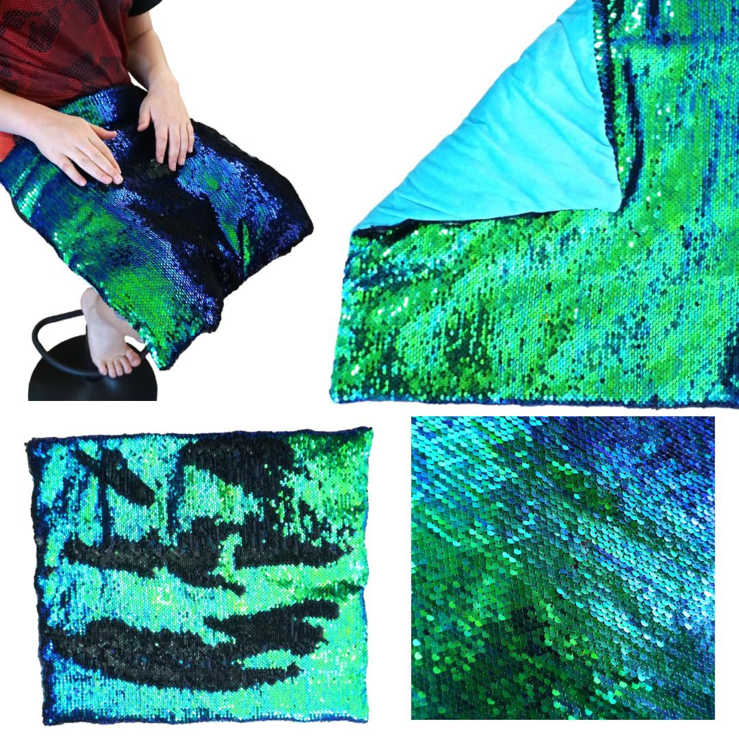Damen Funkelnder Sequin-Poncho Brehn