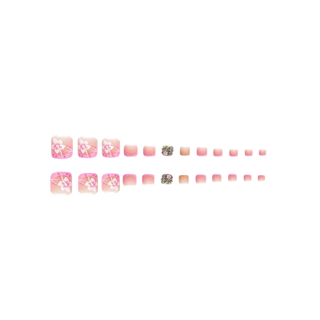 Premium Floral Nail Art Set Brehn