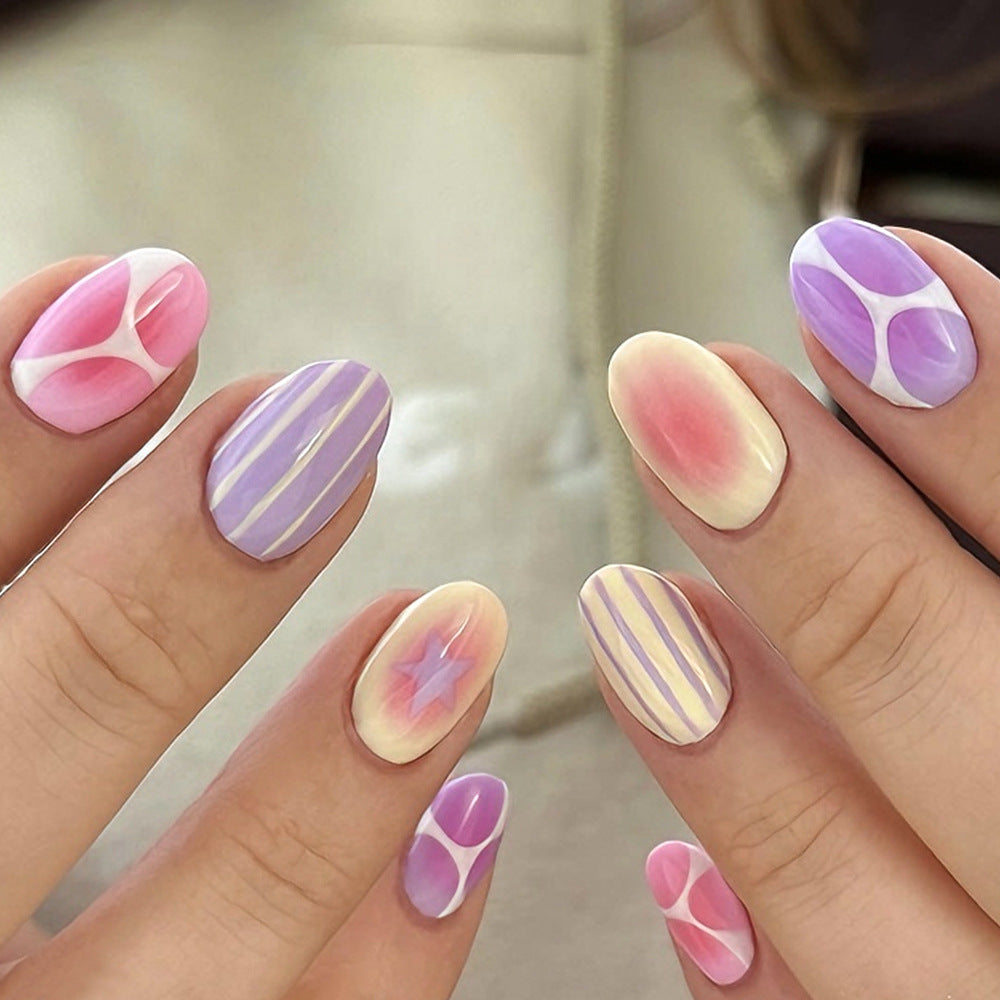 Artistic Press-On Nail Art Kollektion Brehn