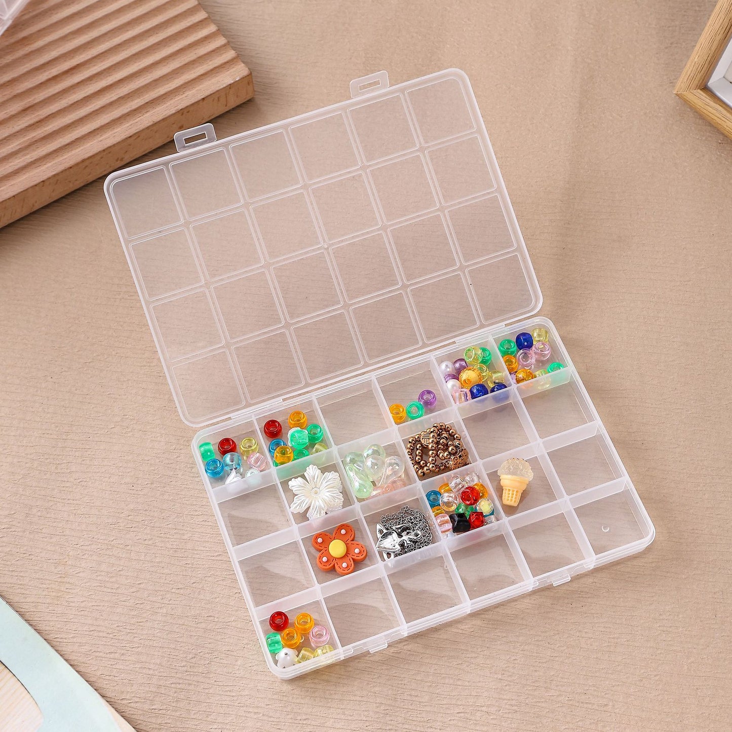 Multi-Section Bastel Organizer Box Brehn