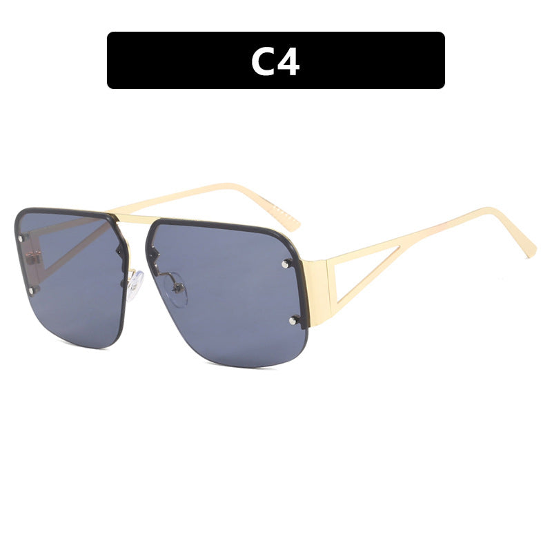 Damen optische Brille mit elegantem, geometrischem Design und hochwertigem Metallrahmen Brehn