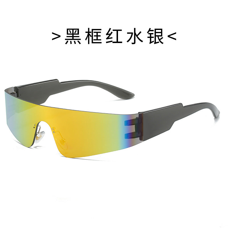 Damen Sportliche Sonnenbrille mit trendigem, winddichtem Design Brehn