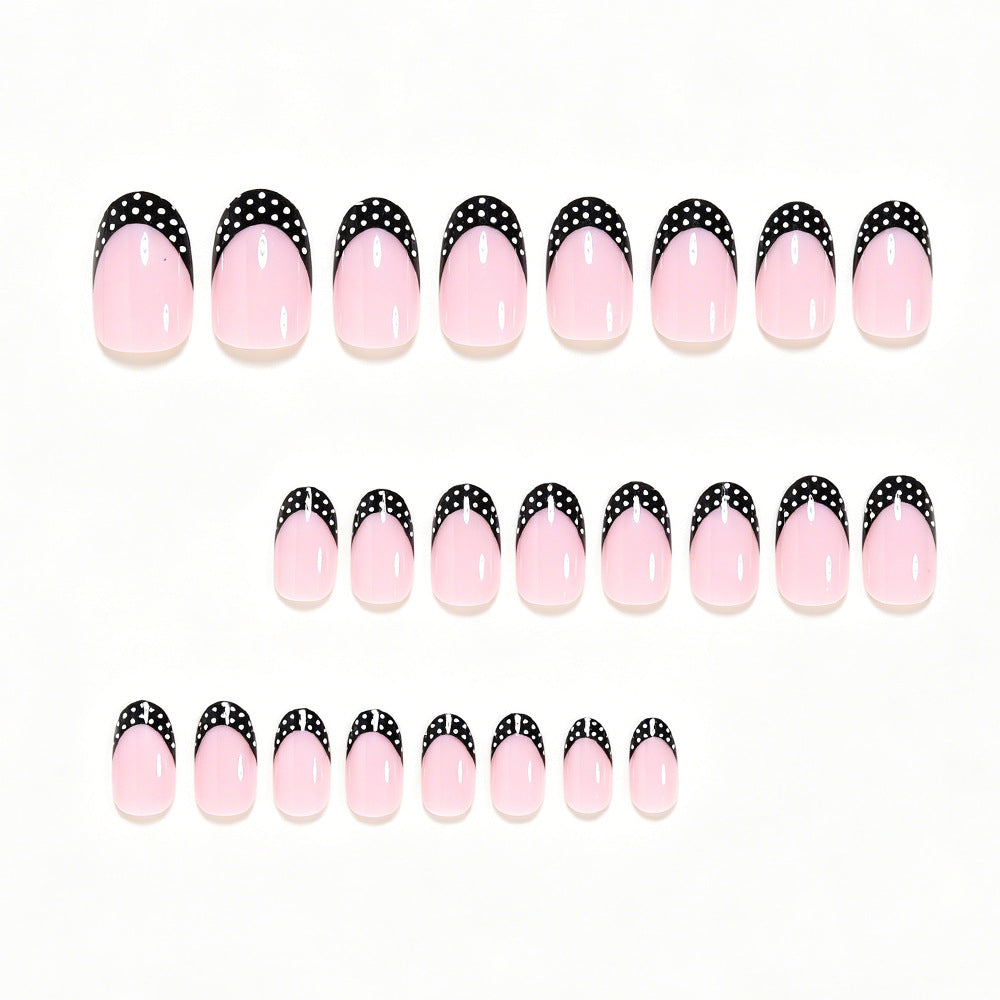 Designer French Tip Nail Art Brehn