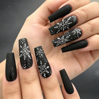 Winter-Themen Nagelkunst Verbesserungen Brehn
