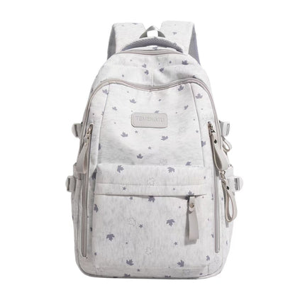 Blumenmuster Multi-Compartt Rucksack Brehn