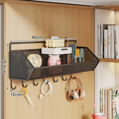 Clip-On Mesh Schrankrand Aufbewahrungskorb Organizer