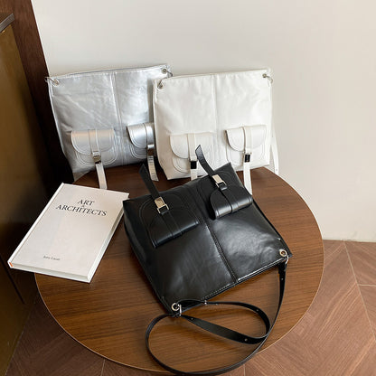 Moderne Strukturierte Schultertasche Brehn
