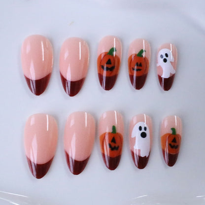 Halloween-Themen Künstlerische Nagelverbesserungen Brehn