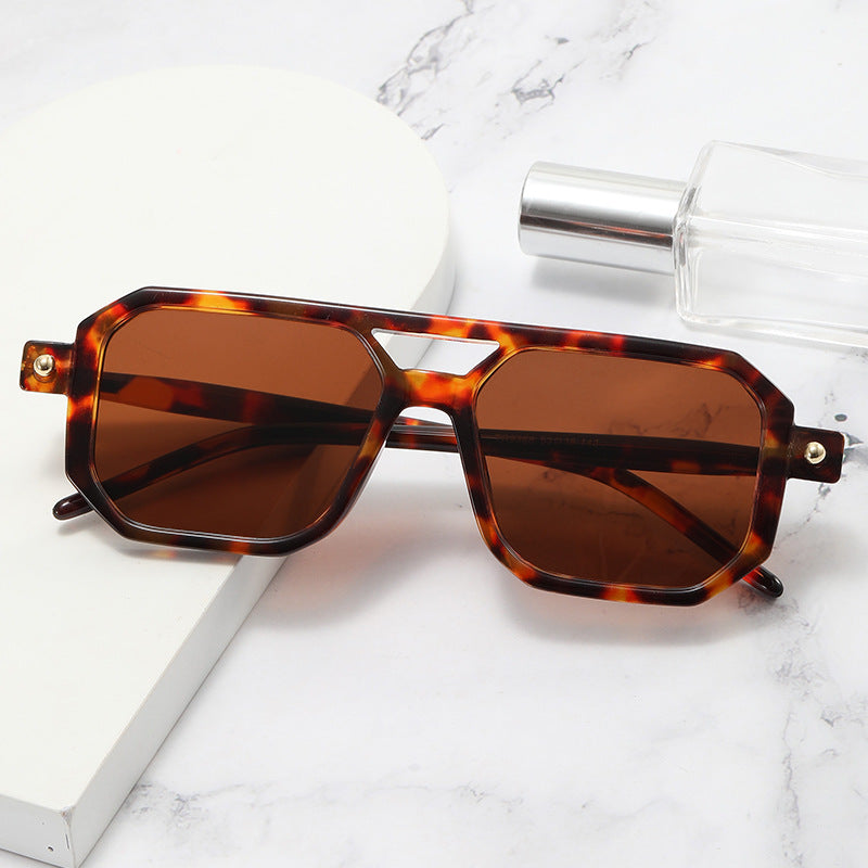 Damen modische Achteck Sonnenbrille Brehn