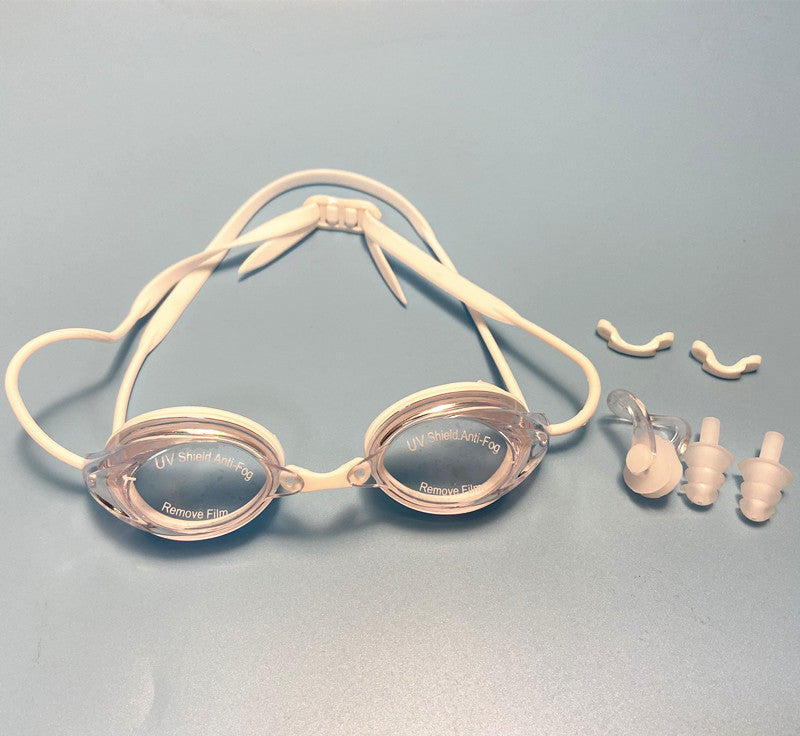Schwimmbrille mit Verstellbarem Kopfband und Komfortnasenstück Brehn