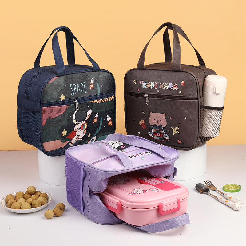 Jungen Isolierte Charakter Lunch Tasche Brehn