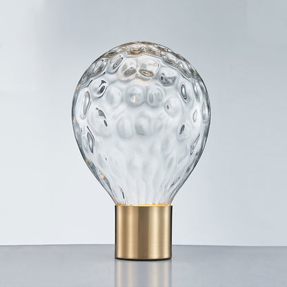 Künstlerische Glas Tischlampe