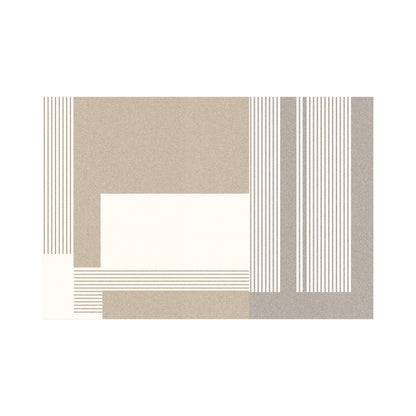 Texturiertes abstraktes Design Badezimmermatte Brehn