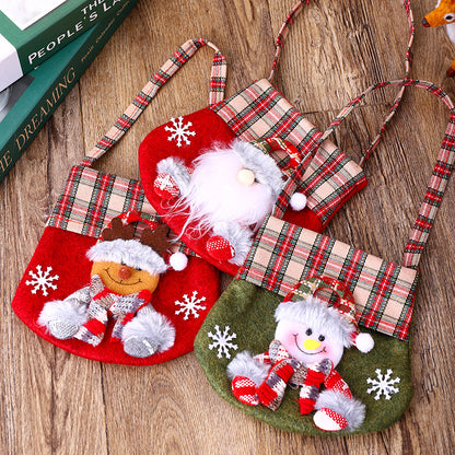 Verspielte Weihnachtsumhängetasche Brehn