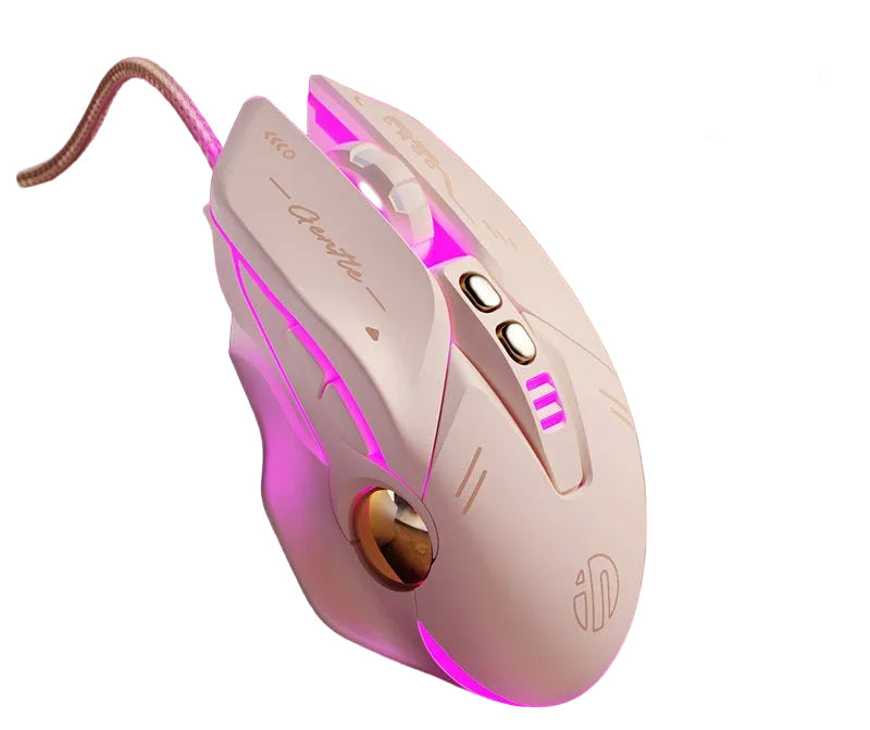 Ergonomische Gaming-Maus mit anpassbarer RGB-Beleuchtung Brehn