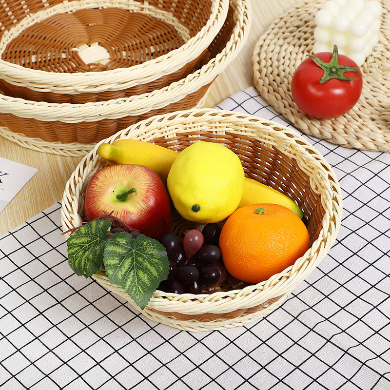 Artisan Woven Serving Bowl Brehn