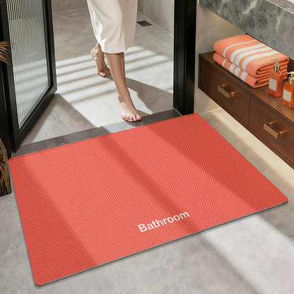 Badematte für Badezimmerboden Dekor