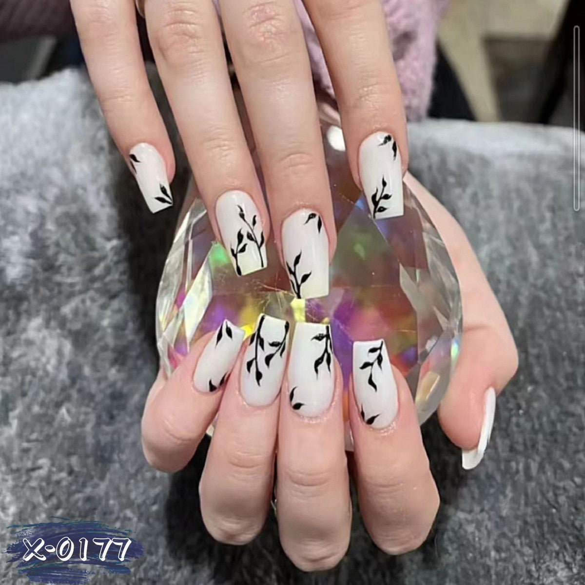 Natur-inspiriertes Nageldesign-Set