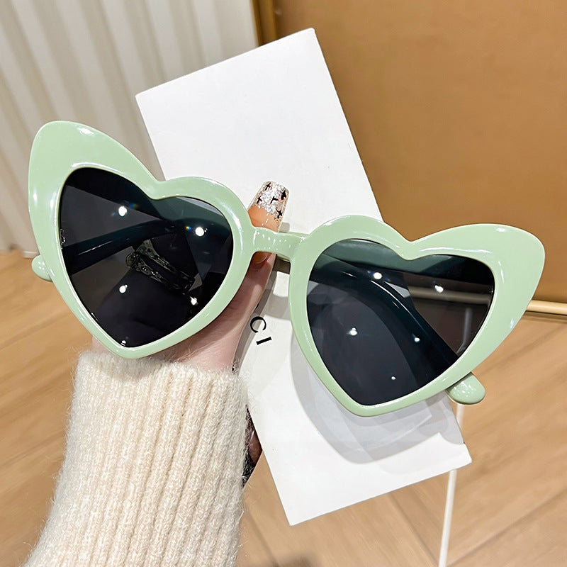 Damen Herzförmige Modesonnenbrille Brehn