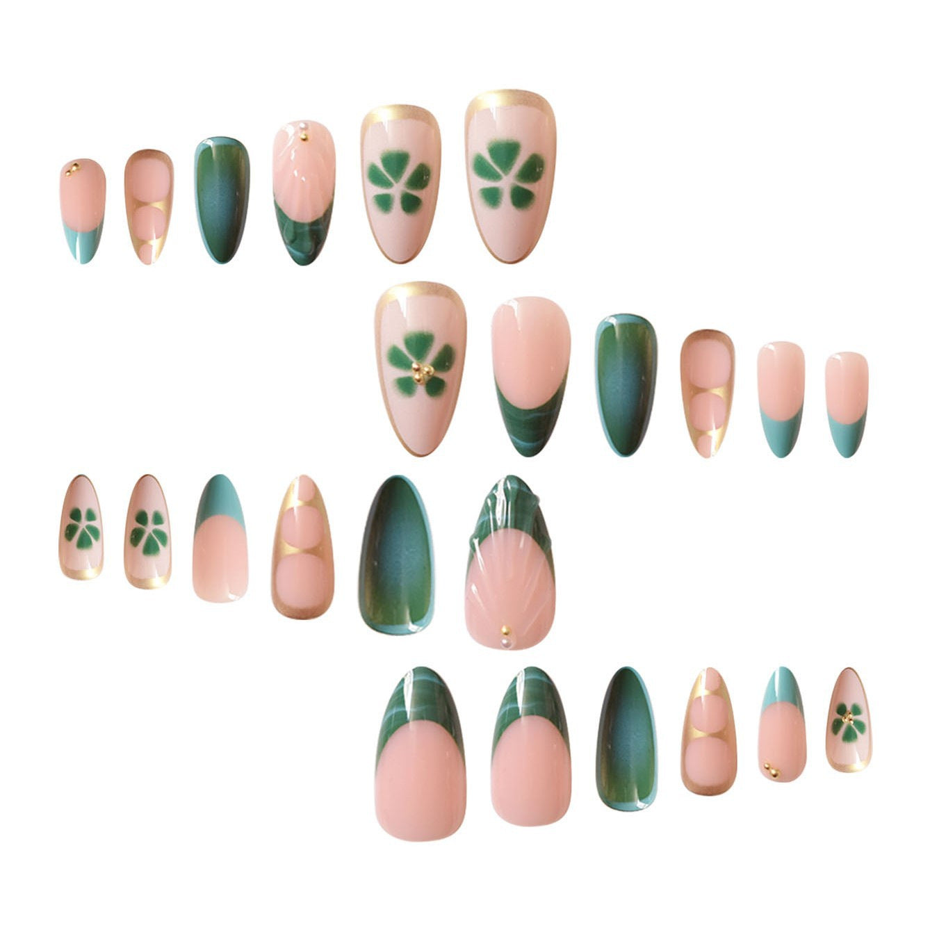 Chic Dekorative Druck-Ne Nail Art Brehn