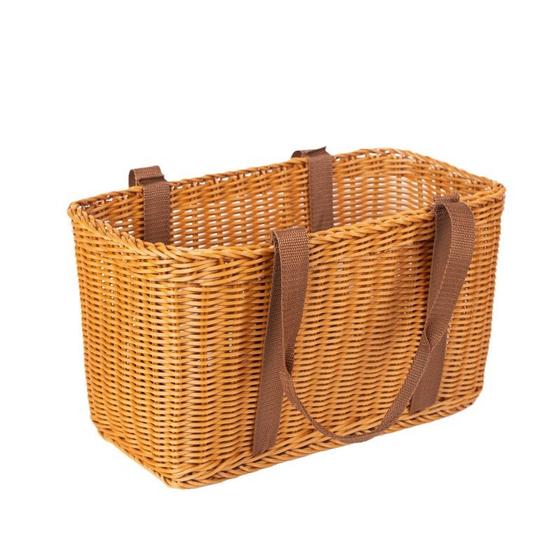 Handgewebter Picknick Aufbewahrungskorb Brehn