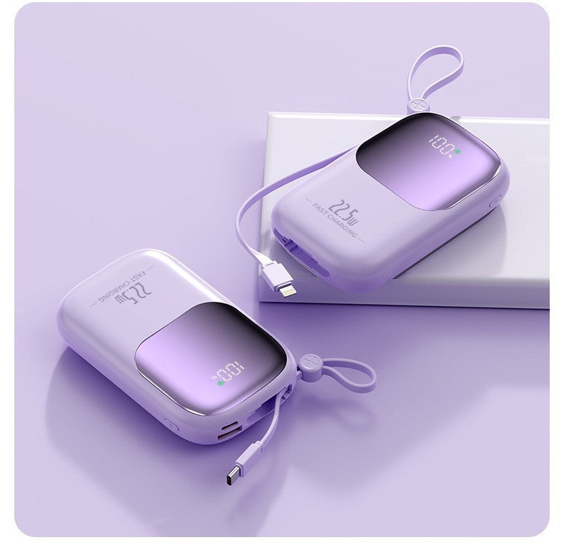 Hochleistungs-Powerbank mit Smart-Charging und digitaler Anzeige Brehn