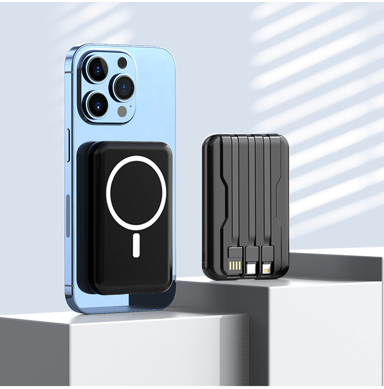 Tragbare Magsafe Powerbank mit Integrierter Schnellladefunktion Brehn