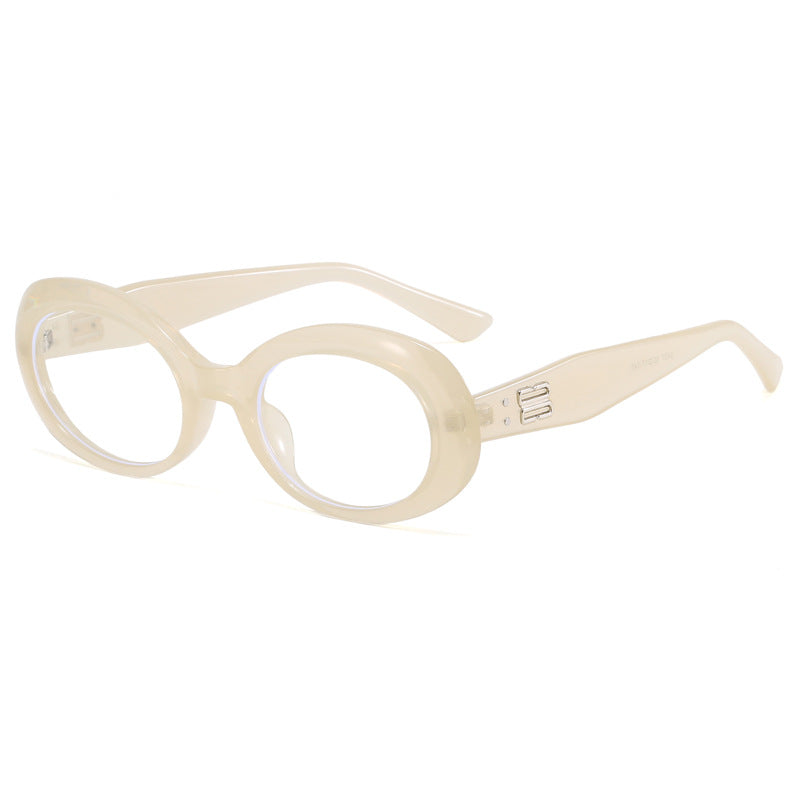 Damen Retro-inspirierte Sonnenbrille mit breitem Rahmen Brehn