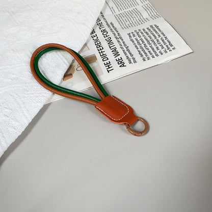 Premium Leder Schlüsselanhänger Halter Brehn