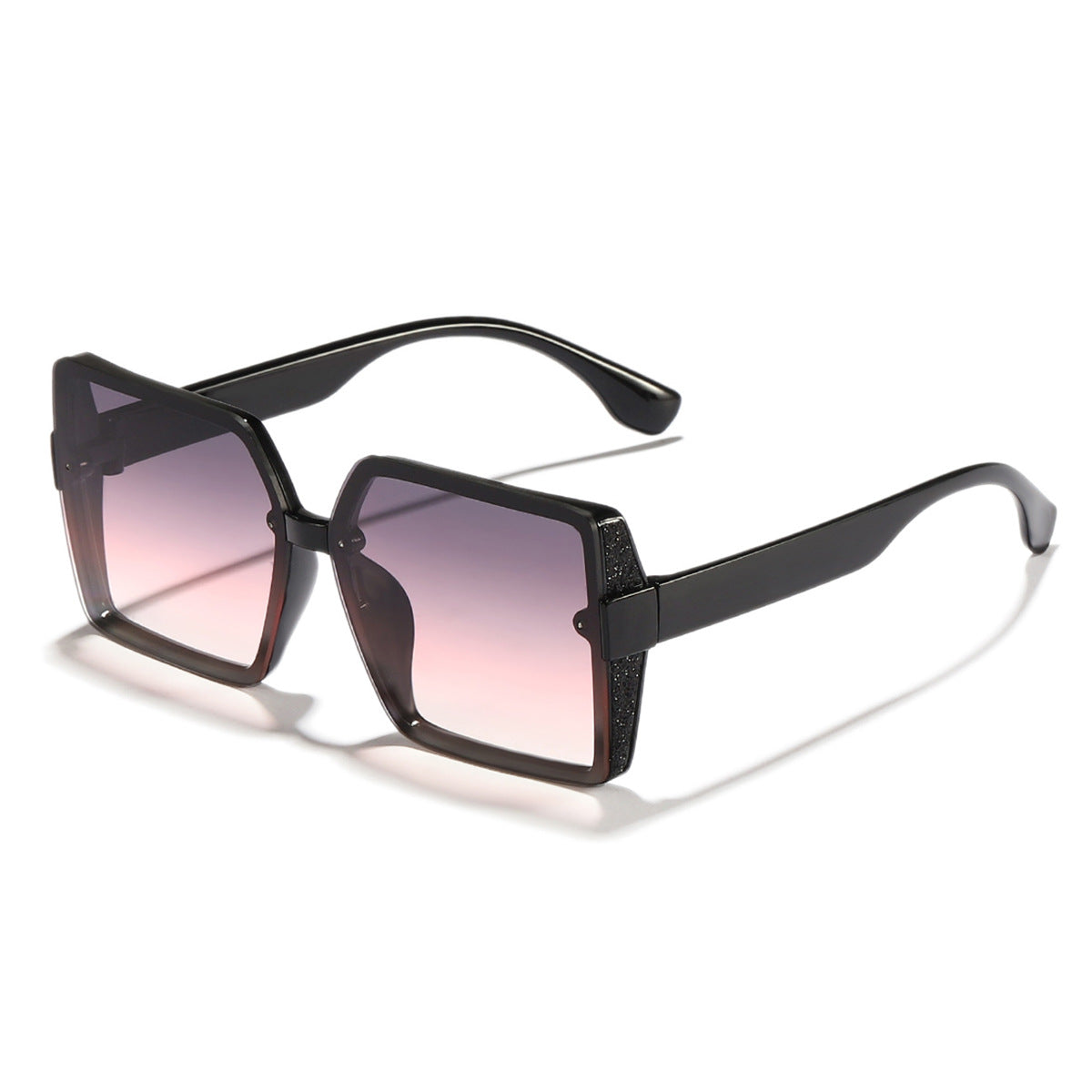 Damen modische Sonnenbrille im extravaganten quadratischen Design Brehn