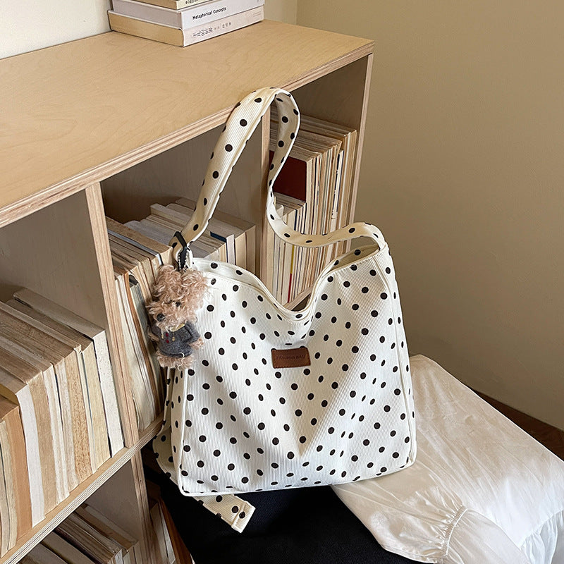 Lässige Polka Dots Hobo Tasche