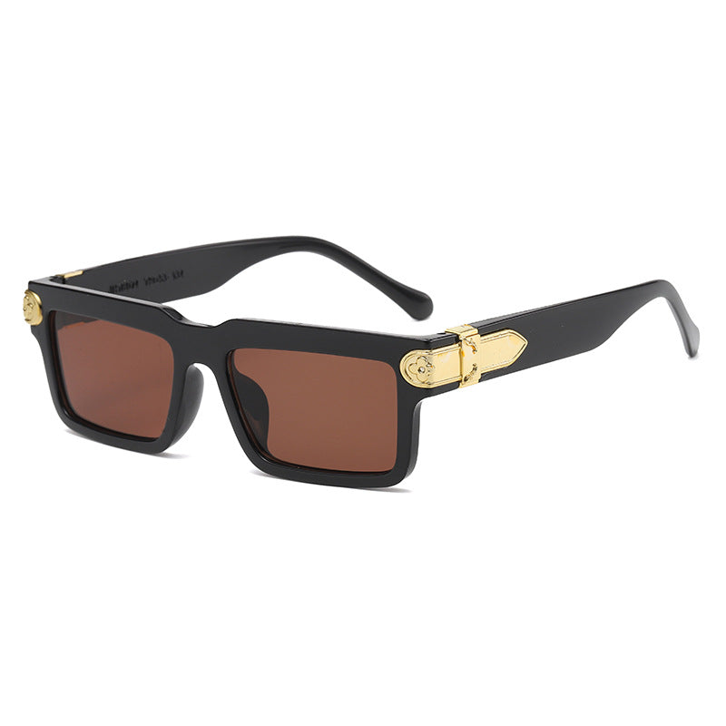 Damen modische Sonnenbrille im innovativen Quadratdesign Brehn