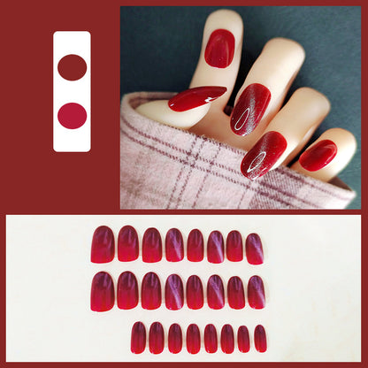 Ombre Glossy Press-On Nagelset